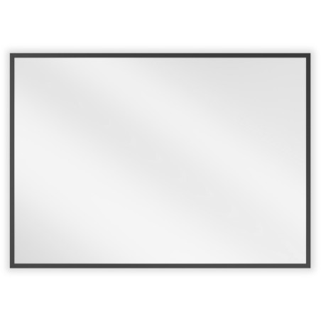 Mexen Loft obdĺžnikové kúpeľňové zrkadlo 70 x 50 cm, čierny rám - 9852-070-050-000-70