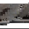 Mexen Loft obdĺžnikové kúpeľňové zrkadlo 80 x 60 cm, zlatý rám - 9852-080-060-000-50