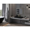 Mexen Loft kúpeľňové zrkadlo obdĺžnikové 80 x 60 cm, zlatý rám - 9852-080-060-000-50