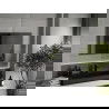 Mexen Loft obdĺžnikové kúpeľňové zrkadlo 90 x 60 cm, čierny rám - 9852-090-060-000-70