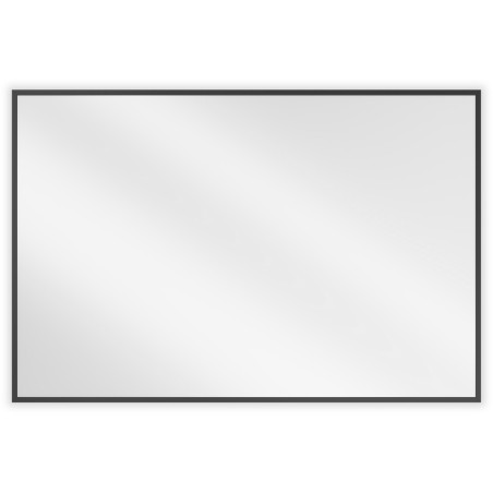 Mexen Loft kúpeľňové zrkadlo obdĺžnikové 90 x 60 cm, čierny rám - 9852-090-060-000-70