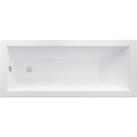 Mexen Cubik vaňa oblong 140 x 70 cm, biela - 55031407000