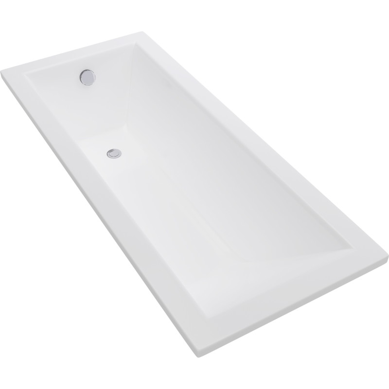 Mexen Cubik Pravouhlá vaňa 140 x 70 cm, biela - 55031407000
