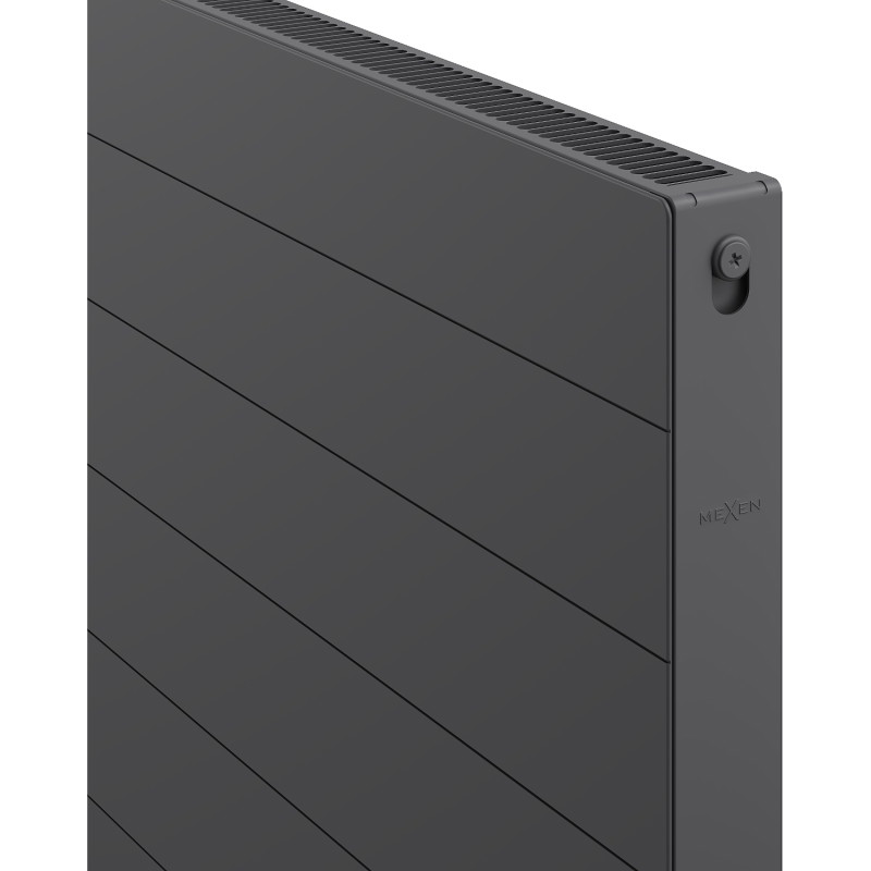 Mexen CL11 Ploché vykurovacie teleso Line 600 x 400 mm, bočné pripojenie, 313 W, antracit - W411L-060-040-66
