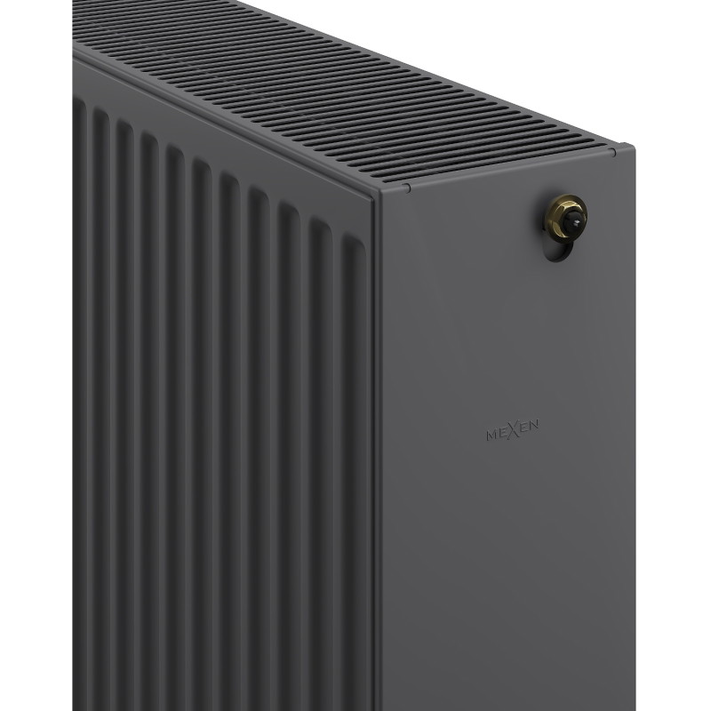 Mexen CV33 panelový radiátor 500 x 1000 mm, spodné pripojenie, 2021 W, antracit - W633-050-100-66