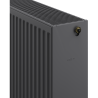 Mexen CV33 platňový radiátor 500 x 1100 mm, dolné pripojenie, 2223 W, antracit - W633-050-110-66