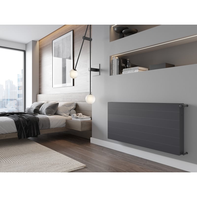 Mexen CL22 Doskový radiátor Line 400 x 1000 mm, bočné pripojenie, 1138 W, antracit - W422L-040-100-66