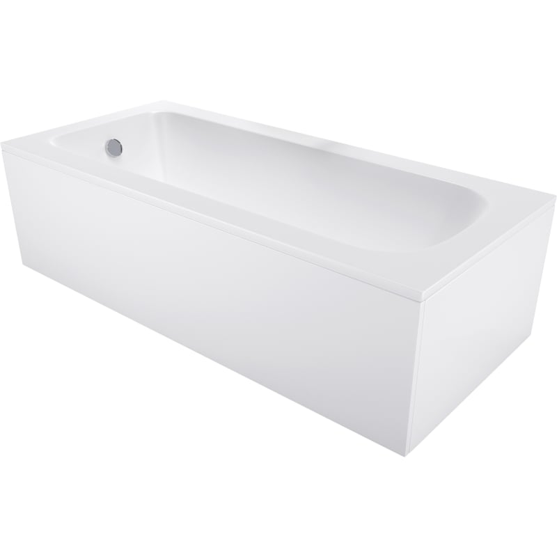 Mexen Vega štvorecna vaňa 170 x 80 cm s krytom, biela - 55011708000X