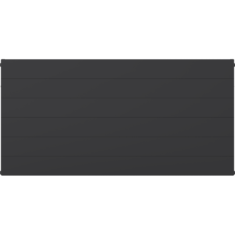 Mexen Line CL22 doskový radiátor 900 x 2000 mm, bočné pripojenie, 4399 W, antracit - W422L-090-200-66