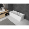 Mexen Cubik obdĺžniková vaňa 180 x 80 cm s obkladom, biela - 55031808000X