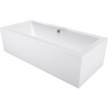 Mexen Cube obdĺžniková vaňa 180 x 90 cm s panelom, biela - 55051809000X