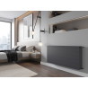 Mexen CL33 Line panelový radiátor 400 x 900 mm, bočné pripojenie, 1423 W, antracit - W433L-040-090-66