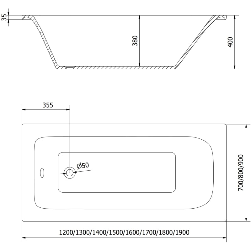 Mexen Vega Obdĺžniková vaňa 180 x 80 cm s krytom a 1-krídlovou zástavou 90 cm, čierny vzor - 550118080X9509007070