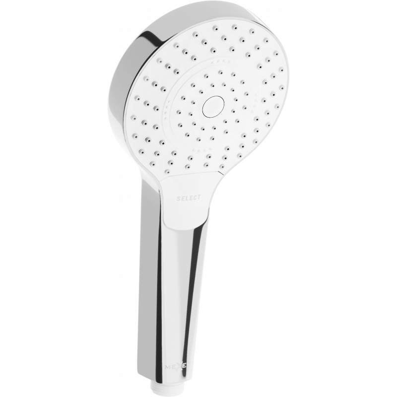 Mexen R-05 ručná sprcha 3-funkčná, chróm/biela - 79505-00