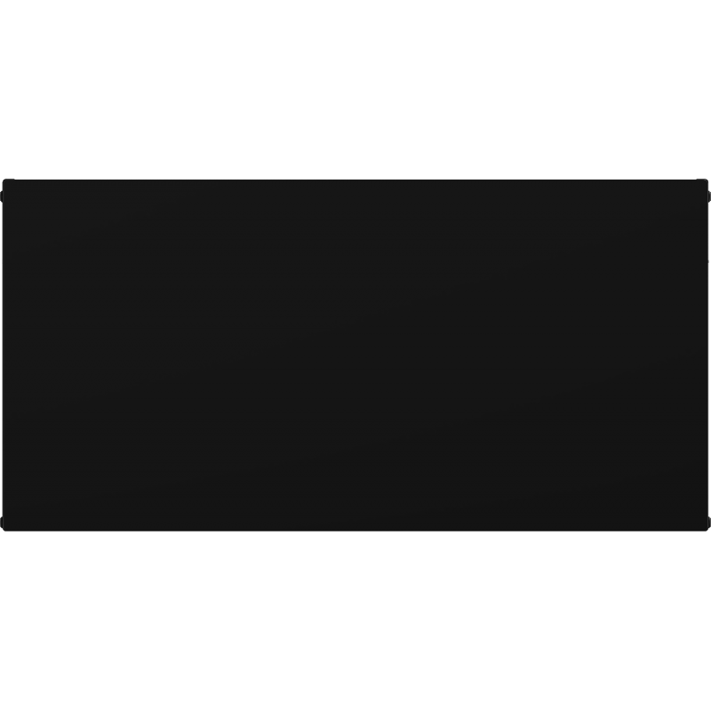 Mexen Flat CF22 doskový radiátor 500 x 1100 mm, bočné pripojenie, 1501 W, čierny - W422F-050-110-70