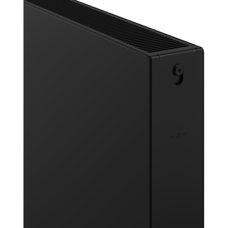 Mexen CF22 Ploché doskové vykurovacie teleso 600 x 1600 mm, bočné pripojenie, 2532 W, čierne - W422F-060-160-70