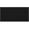 Mexen C22 plochý radiátor 400 x 1200 mm, bočné pripojenie, 1422 W, čierny - W422-040-120-70