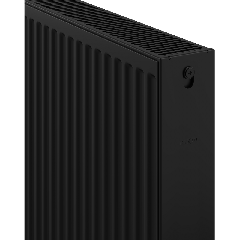 Mexen C22 doskový radiátor 500 x 600 mm, bočné pripojenie, 855 W, čierny - W422-050-060-70