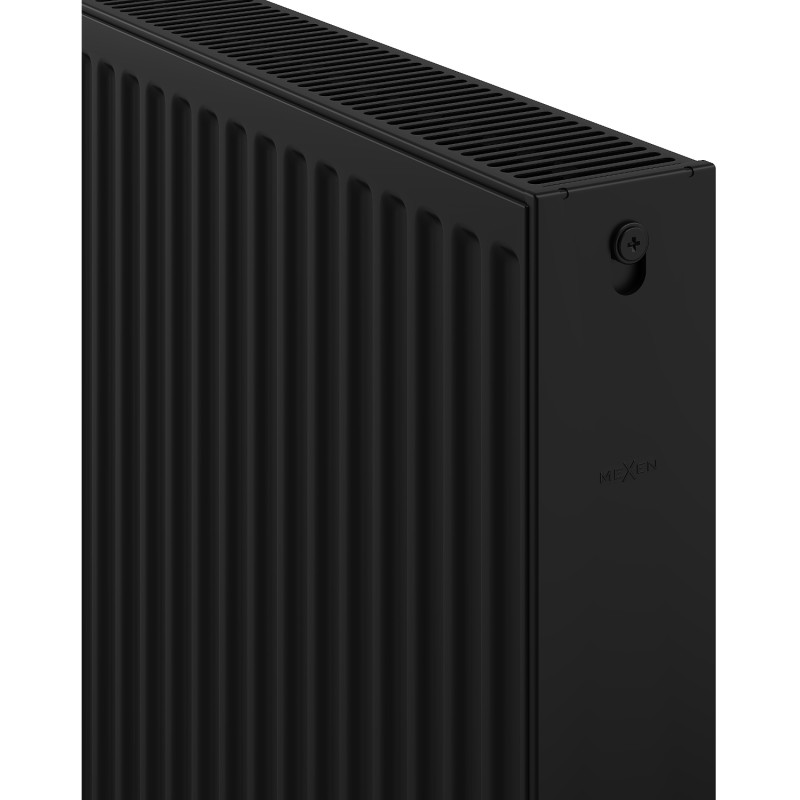 Mexen C22 doskový radiátor 500 x 2600 mm, bočné pripojenie, 3704 W, čierny - W422-050-260-70