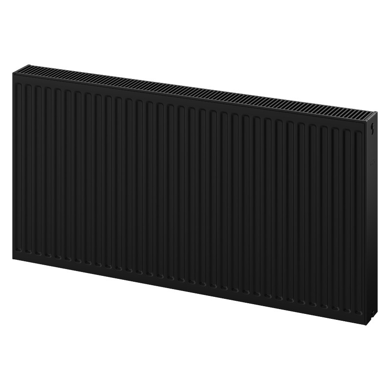 Mexen C22 doskový radiátor 500 x 2600 mm, bočné pripojenie, 3704 W, čierny - W422-050-260-70