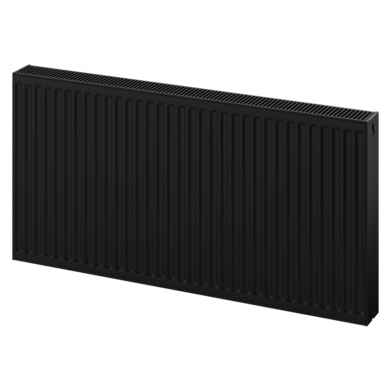 Mexen C22 radiátor panelový 600 x 800 mm, boční připojení, 1322 W, černý - W422-060-080-70