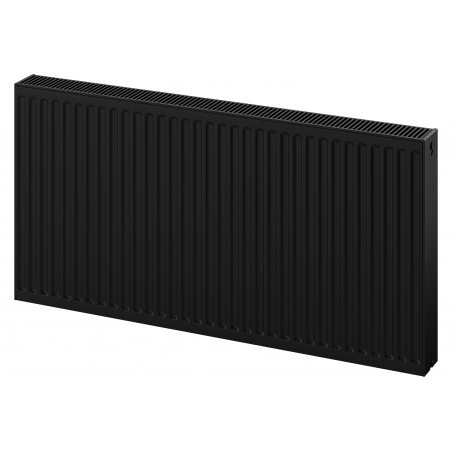 Mexen C22 panelový radiátor 600 x 1200 mm, boční připojení, 1983 W, černý - W422-060-120-70