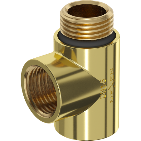 Mexen Uni-Term odbočka pre elektrickú vykurovaciu tyč, zlatá - W906-000-50