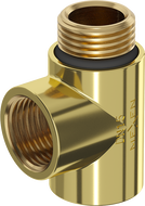 Mexen Uni-Term odbočka pre elektrickú vykurovaciu tyč, zlatá - W906-000-50