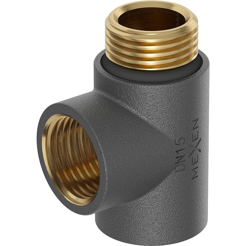 Mexen Uni-Term odbočka pre elektrické ohrievače, antracit - W906-000-66