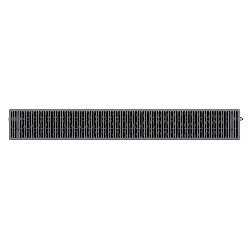 Mexen CVF33 Plochý radiátor 500 x 500 mm, spodné pripojenie, 950 W, antracit - W633F-050-050-66