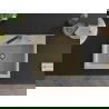 Mexen Oscar granitový drez 1-komorový 580 x 490 mm, béžový, sifón zlatý - 6519581000-69-G