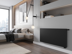 Mexen Flat CVF21 doskový radiátor 900 x 400 mm, spodné pripojenie, 636 W, čierny - W621F-090-040-70