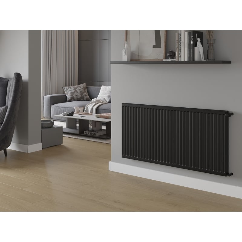 Mexen C11 radiátor doskový 300 x 2400 mm, bočné pripojenie, 1173 W, čierny - W411-030-240-70