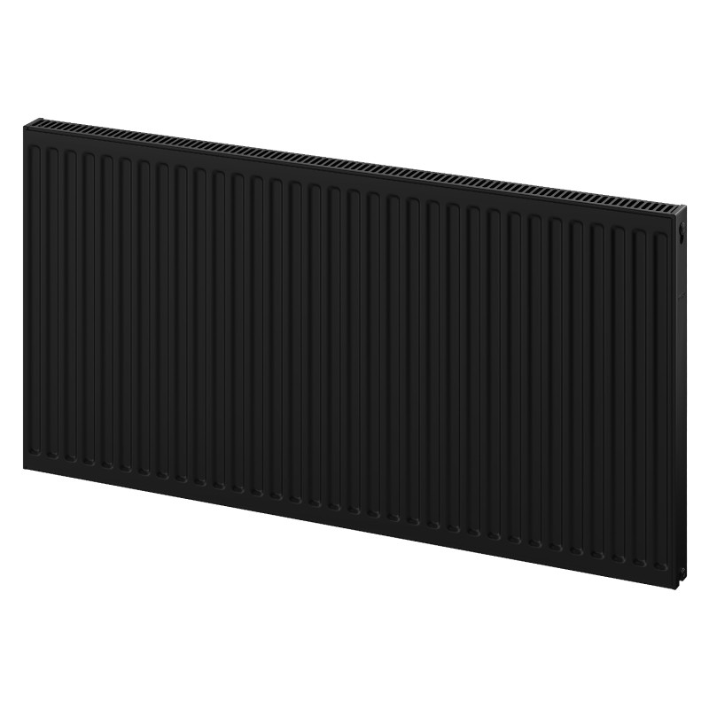 Mexen C11 panelový radiátor 600 x 1800 mm, bočné pripojenie, 1680 W, čierny - W411-060-180-70