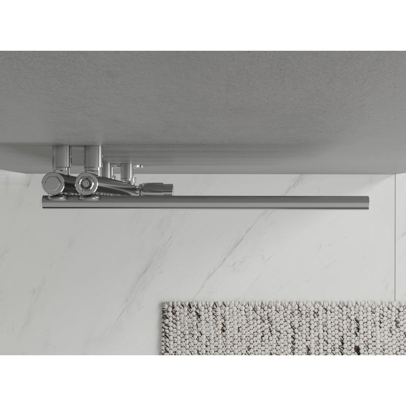 Mexen Neptun dekoratívny kúpeľňový radiátor 900 x 500 mm, 291 W, chróm - W101-0900-500-00-01