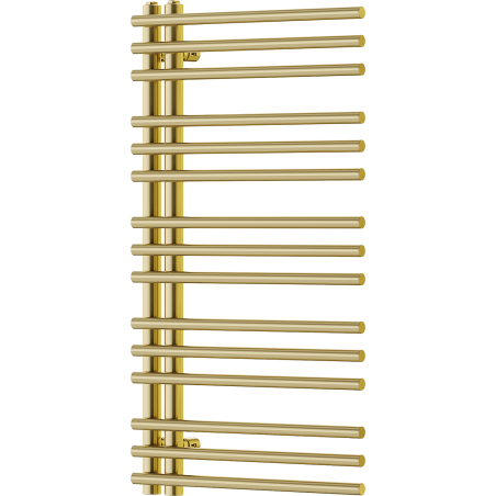 Mexen Neptun dekoračný kúpeľňový radiátor 900 x 500 mm, 291 W, zlatý - W101-0900-500-00-50