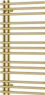 Mexen Neptun dekoratívny kúpeľňový radiátor 900 x 500 mm, 291 W, zlatý - W101-0900-500-00-50