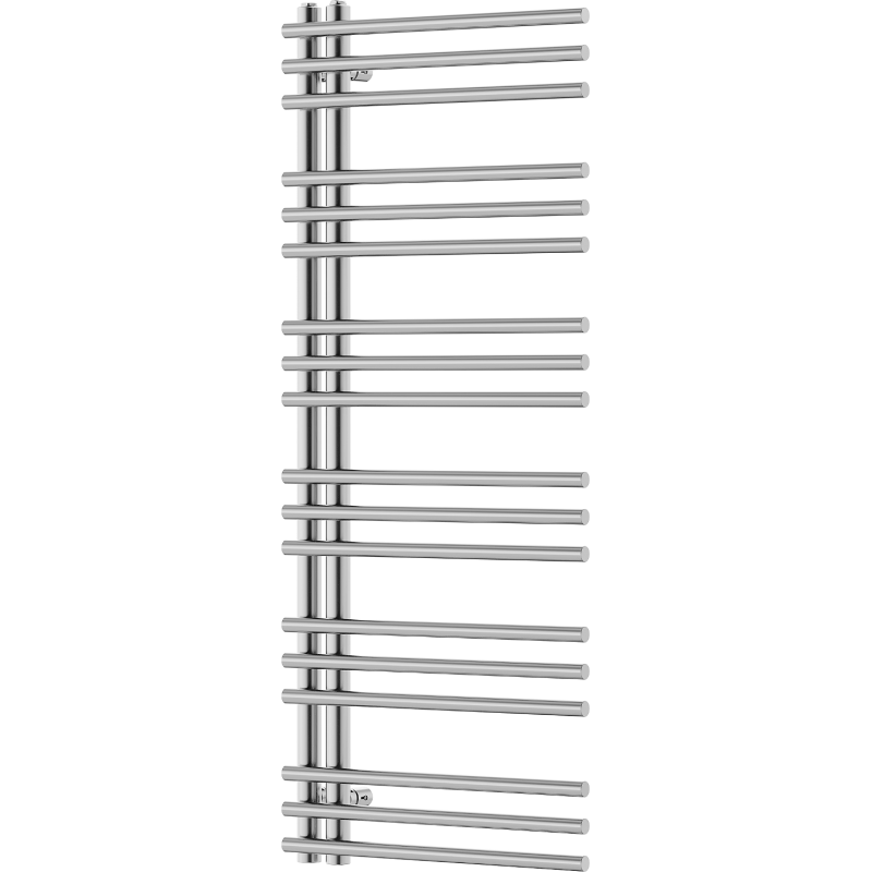 Mexen Neptun dekoratívny kúpeľňový radiátor 1200 x 500 mm, 360 W, chróm - W101-1200-500-00-01