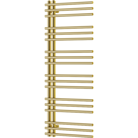 Mexen Neptún dekoratívny kúpeľňový radiátor 1200 x 500 mm, 360 W, zlatý - W101-1200-500-00-50
