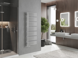 Mexen Neptun kúpeľňový radiátor 1400 x 500 mm, 420 W, chróm - W101-1400-500-00-01