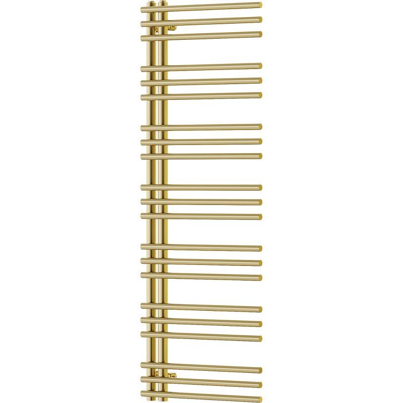 Mexen Neptun dekoratívny kúpeľňový radiátor 1400 x 500 mm, 420 W, zlatý - W101-1400-500-00-50