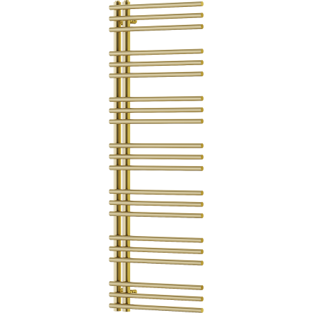 Mexen Neptun dekoratívny kúpeľňový radiátor 1400 x 500 mm, 420 W, zlatý - W101-1400-500-00-50