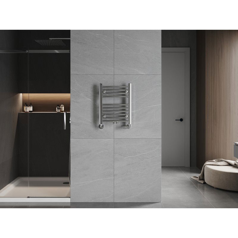 Mexen Ares kúpeľňový radiátor 500 x 400 mm, 142 W, chróm - W102-0500-400-00-01