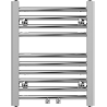 Mexen Ares kúpeľňový radiátor 500 x 400 mm, 142 W, chróm - W102-0500-400-00-01