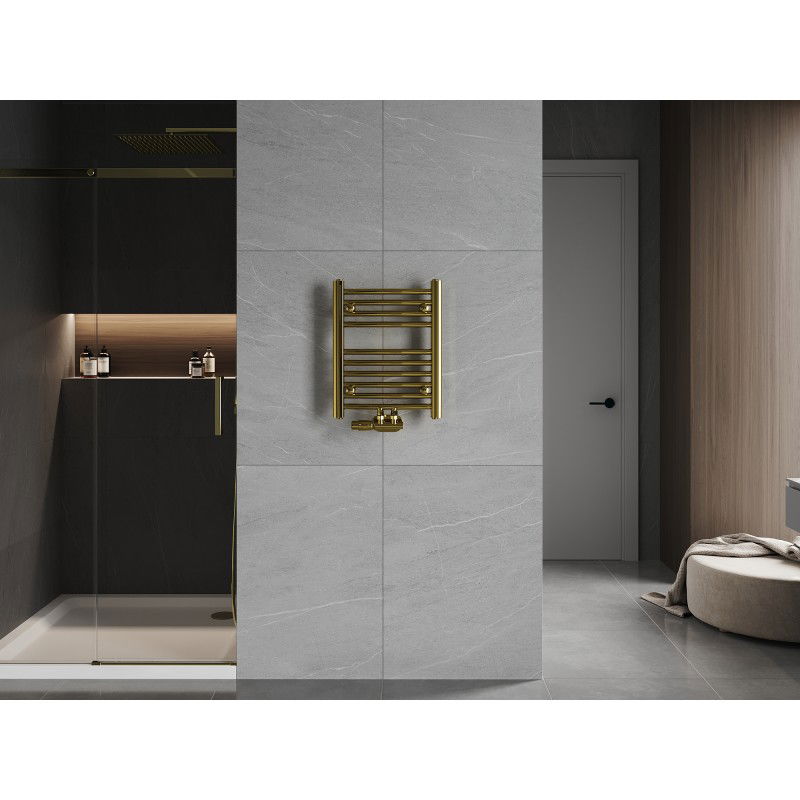 Mexen Ares kúpeľňový radiátor 500 x 400 mm, 142 W, zlatý - W102-0500-400-00-50