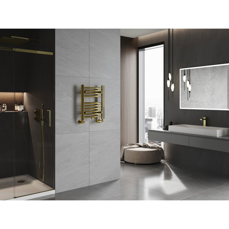 Mexen Ares kúpeľňový radiátor 500 x 400 mm, 142 W, zlatý - W102-0500-400-00-50