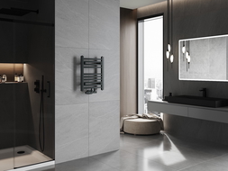 Mexen Ares radiátor do kúpeľne 500 x 400 mm, 179 W, antracit - W102-0500-400-00-66