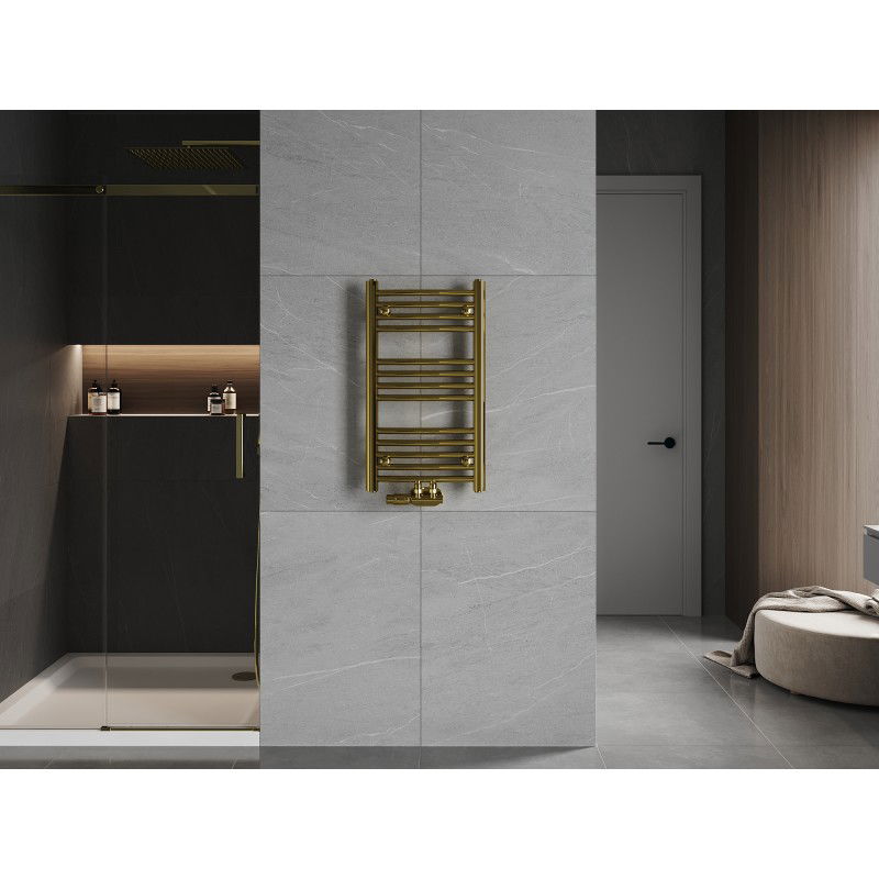 Mexen Ares kúpeľňový radiátor 700 x 400 mm, 189 W, zlatý - W102-0700-400-00-50