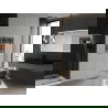 Mexen Ares kúpeľňový radiátor 700 x 400 mm, 240 W, antracit - W102-0700-400-00-66