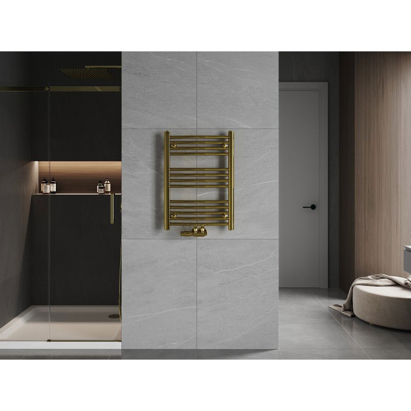 Mexen Ares kúpeľňový radiátor 700 x 500 mm, 226 W, zlatý - W102-0700-500-00-50